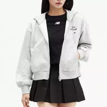 New Balance Толстовка с капюшоном на молнии с начесом Nbmdd4w952 Ac 85(S)