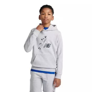 [New Balance] Толстовка с капюшоном Shohei Otani Junior Graphic Hoodie Always on Logo (LAKB0352) Мальчики AGT (Эш Хизер) 155