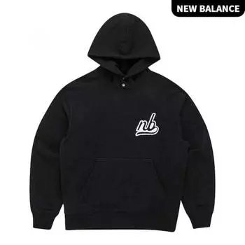 New Balance Толстовка с капюшоном Uni Nb Sports Club Heavy Nbn0c12013 19 Black/90