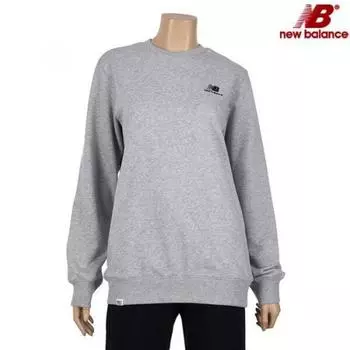 New Balance Толстовка Uni Basic с маленьким логотипом Nbncdb1103 1549 khaki100