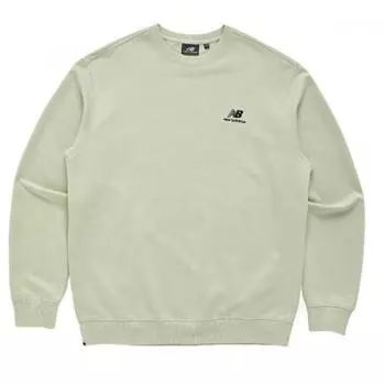 New Balance Толстовка Uni Essential с большим логотипом grey (90)