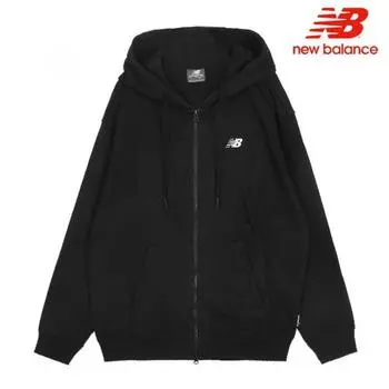 New Balance Толстовка Uni Small Logo на молнии Nbmdfco103 19 на молнии 090/size