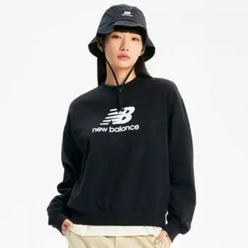 New Balance Толстовка женская S с большим логотипом nbnce2S032 19 85(S)