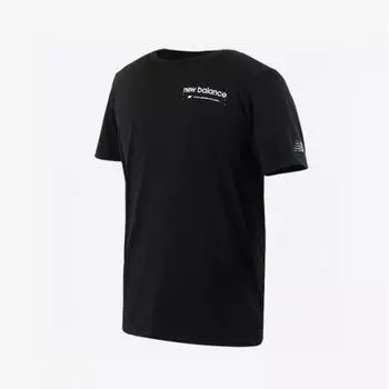 New Balance Training New Poly Short Sleeve Nbnec46041 BLACK95 (M)