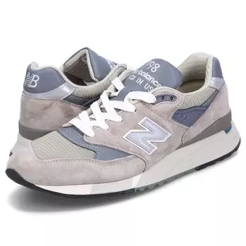 New Balance U998GR Made in Width D Used Men s Sneakers, USA, Gray, (27.0 cm),