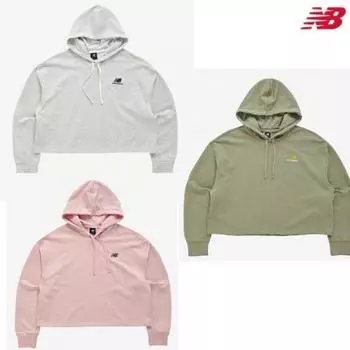 New Balance Укороченная толстовка с капюшоном Nb Uni Ssentials Nbn0c26113 Light pink (100)