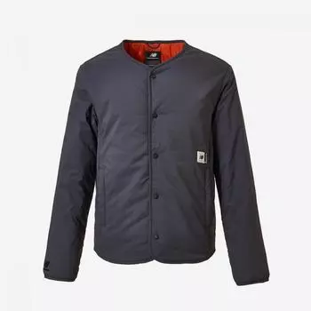 New Balance Uni 24 7 Light Padded Zip Up Nbnqdb1903 15 Серый S
