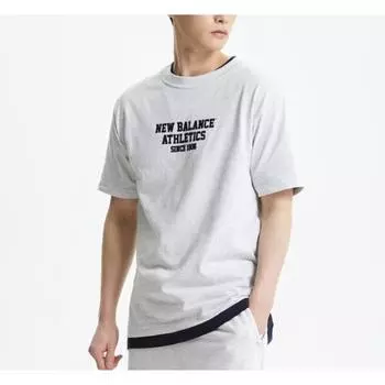 New Balance Uni Athletics Lettering Short Sleeve Tee B1 Nbnef22431 15 48 59 1.NBNEF22431 15/S