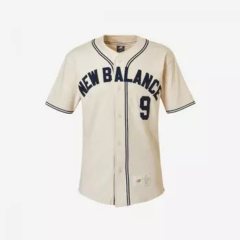 New Balance Uni Baseball Cotton Jersey Nbneebs281 35 Beige L