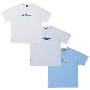 New Balance Uni Baseball Lettering Short Sleeve Nbned22313 white/95 (M)