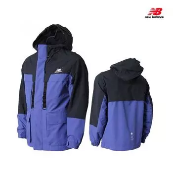 New Balance Uni Eco Mountain Jacket Nbnmb39013 50 Синий NBNMB3901350 blue/95