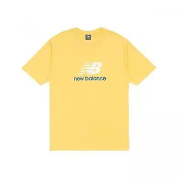 New Balance Uni EssenTial Big Logo ShorT Sleeve T shirT Nbnef22401 80 S(90)