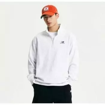 New Balance Uni Essential Half Zip Up Толстовка Nbnce11023 16 light gray/90