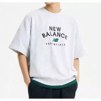 New Balance Uni Essential свитшот с коротким рукавом Aa Nbnce21053 16 19 64 3.NBNCE21053 64 L