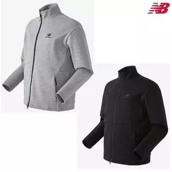New Balance Uni Essential Training Zip Up Jacket Nbmdc21023 gray (95)