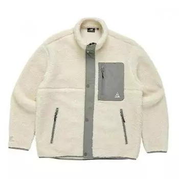 New Balance Uni Fleece куртка Stand Neck Nbmdc49023 64 cream95