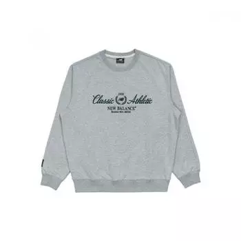 New Balance Uni Heritage Round Sweatshirt Nbncf11243 Ac S(90)