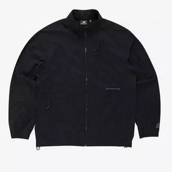 New Balance Uni Hiking Lightweight Packable Stand Neck Jacket Nbnmd29413 19 BLACK90 (S)