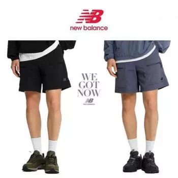 New Balance Uni Hiking Part 4.5 Lightweight Stretch Shorts Nbnve22453 black/.70 (XS)