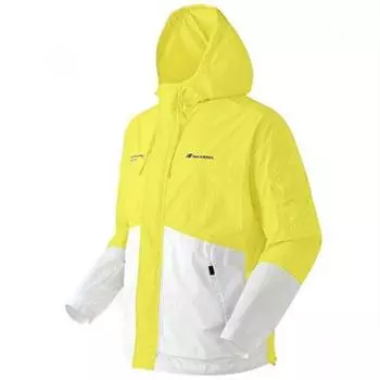 New Balance Uni Light Woven Warm Up Jacket Yl yellow/(NBNAB3700330)100