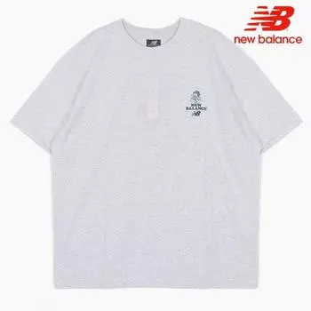 New Balance Uni Nb Boston Short Sleeve Tee Overfit Nbnefco263 16 Short Sleeve Tee 090/size