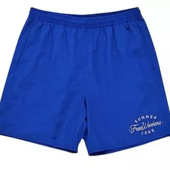 New Balance Uni Nb X Mbw Ii Free Workers Shorts Blue (75)