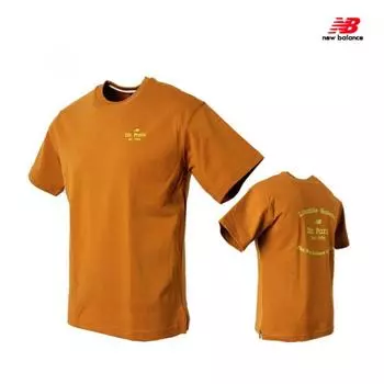 New Balance Uni Nb X Offr.paris Футболка с коротким рукавом Nbneb2l023 NBNEB2L02385 brown/90