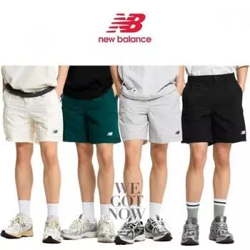 New Balance Uni Nbsc 4.5 Части тканые короткие брюки Nbnve22513 Hunter/75 (S)