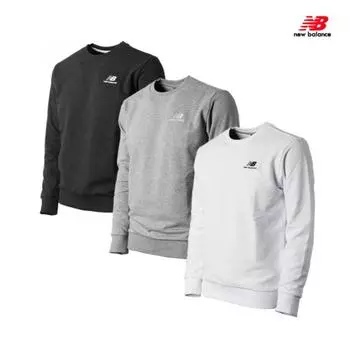 New Balance Uni Small Logo Sweatshirt Nbnccb1013 Unisex Sweatshirt NBNCCB101310 white/90