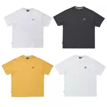 New Balance Uni Sports Club Graphic Short Sleeve graphic white/90(S)