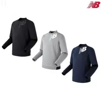 New Balance Uni Tena City Brushed Sweatshirt Nbnca46013 Navy (95)