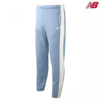 New Balance Uni Winter Track Brushed Jogger Pants Nbml948013 Light Blue (80)