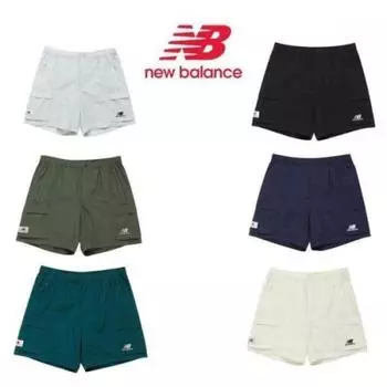 New Balance Uni Woven Pocket 4.5 Part Shorts Nbnvd22513 6 Types (49)Khaki75(S)