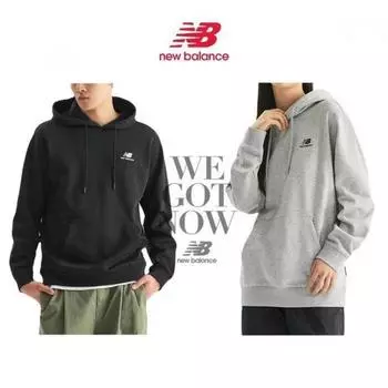 New Balance Unisex Essential Hoodie Nbn0d31013 black/90 (S)