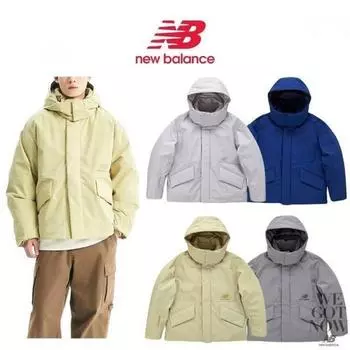 New Balance Унисекс куртка Cave Goose Down Nbnpb49013 light khaki/85