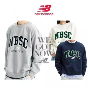 New Balance Unisex Nbsc Brushed Sweatshirt Nbncd41823 navy/100(L)
