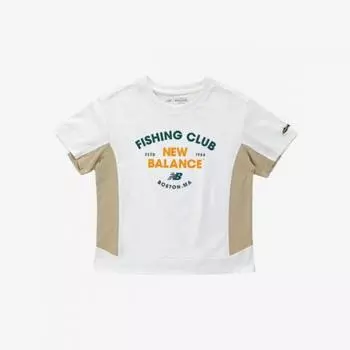New Balance Uqs Nk9ee2401u 39 Fishing Club 2 Logo Point Short Sleeve Tee 130