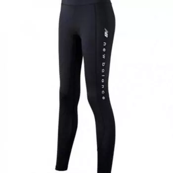 NeW Balance W High Waist Letter Water Leggings black (65)