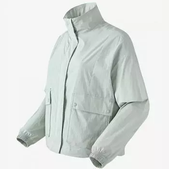 NeW Balance W Out Pocket Semi Crop Woven Jacket black (85)