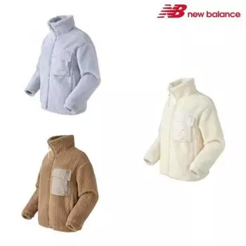 New Balance W Тканый карман из флиса на молнии nbmdc4W812 Blue/90(M)