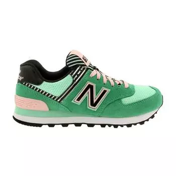 New Balance WL574BFS Женские кроссовки Зеленый Шифер-Перидот-Зеленый WL574BFS 39
