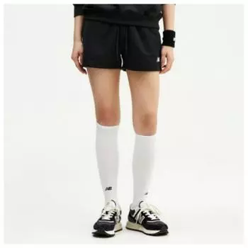 New Balance Women S 3 Quarter Knit ShortS Nqj nbnve2S032 19 Black series/75