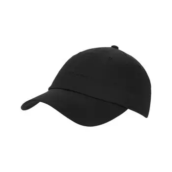 New Balance Women s 6 Panel Linear Logo Cap (LAH51010) Hat for Women, Black