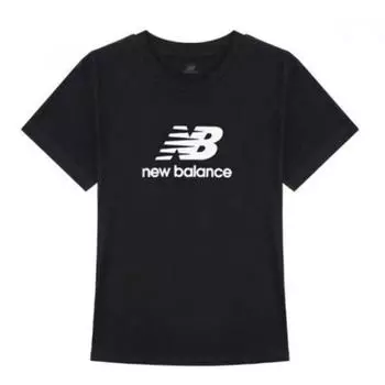 New Balance Women S Center Logo Short Sleeve Tee Standrard Fit Aa Nbnefcog32 19 1.NBNEFCOG32 19/S