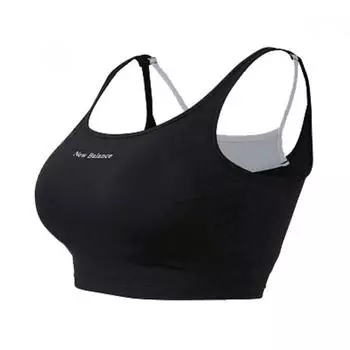 New Balance Women S Hi Soft Square Neck Bra Top SportS Bra Crop Top Nbn9c2w002 Bk 85