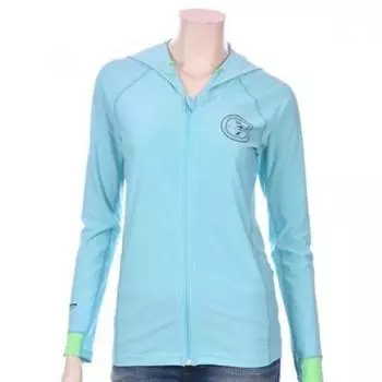 New Balance Women Solid Rash Guard Jacket Mint 85