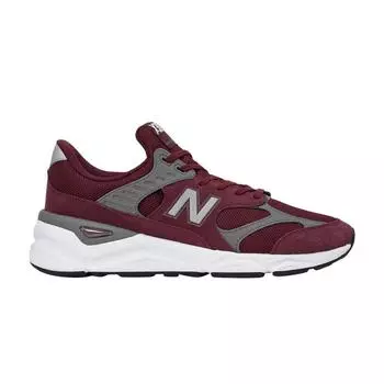New Balance X-90 Бордовые мужские кроссовки Красный MSX90RCI