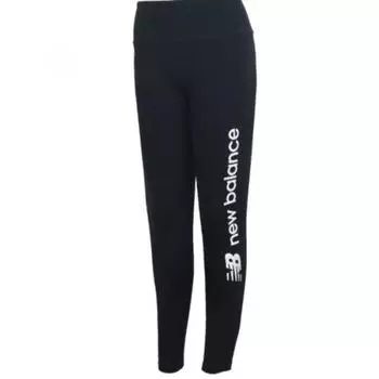 New Balance Женские леггинсы с высокой талией Letter Part 9 black (70)