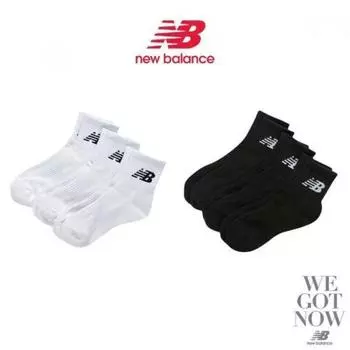 New Balance женские носки средней длины SportS SockS 3pack Nbgedab205 white