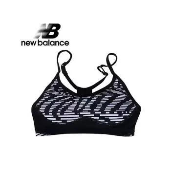 New Balance Женский бюстгальтер S Top Nbn9746042 Черный Черный 85